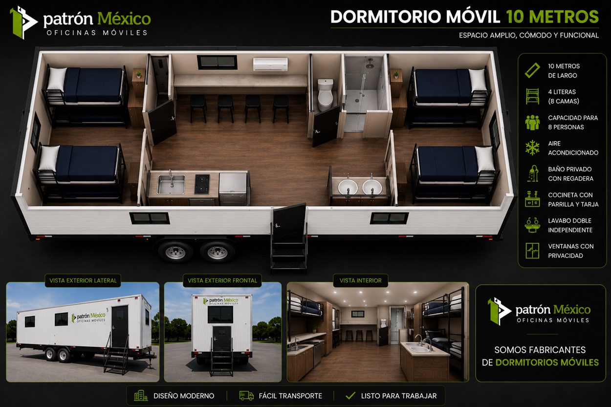 Dormitorios Móviles PM-10M