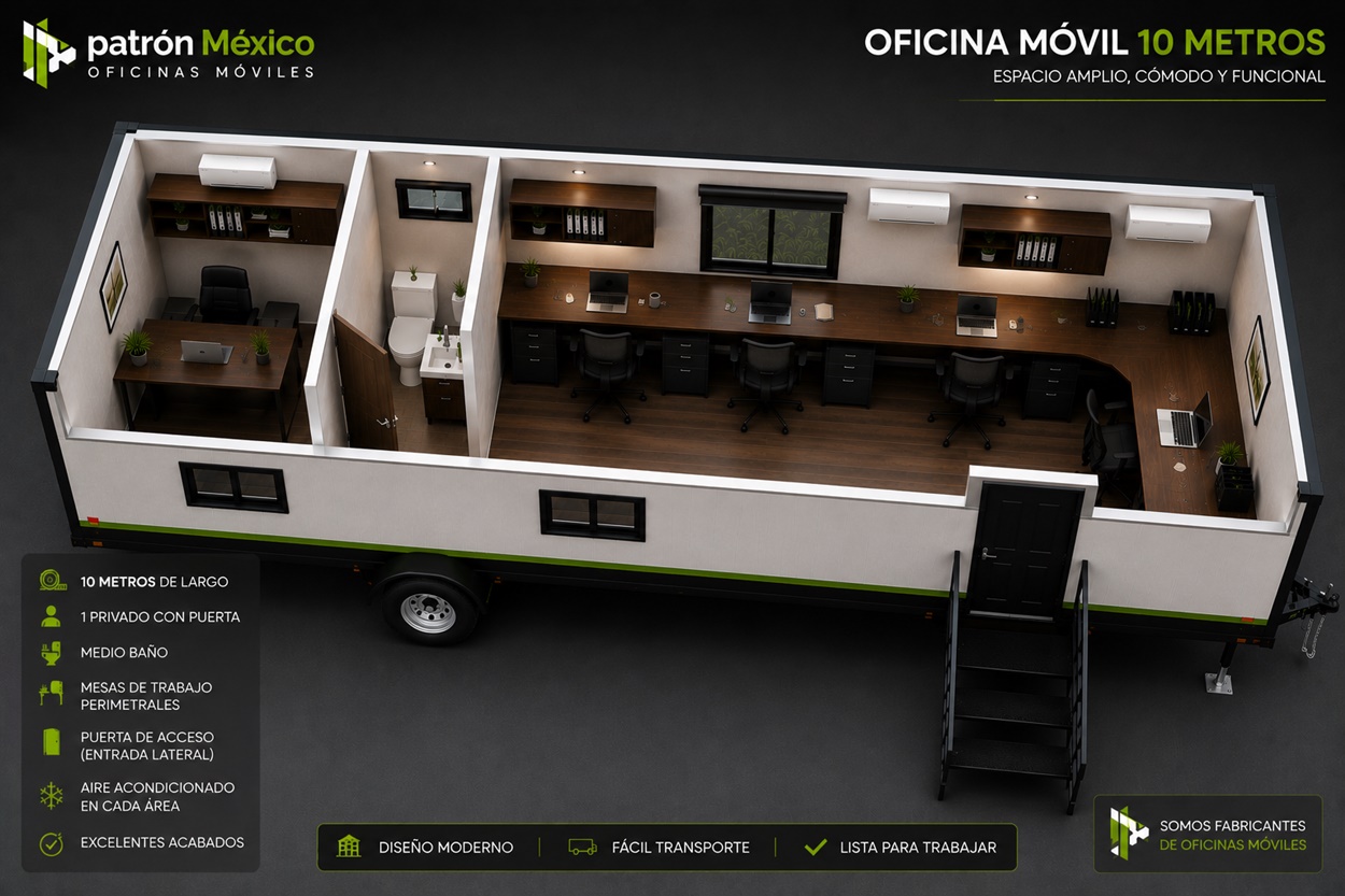 Oficina Móvil PM10 20m²