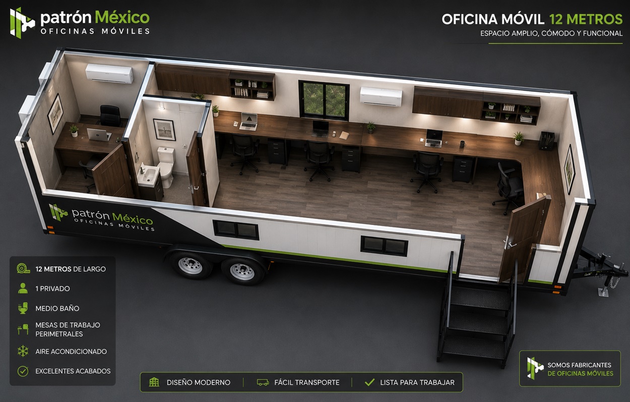 Oficina Móvil PM12 30m²